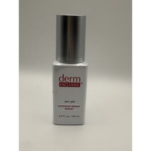 Derm Exclusive AM PM Intensive Repair Serum 2.0 oz / 60 mL Sealed New Unopened